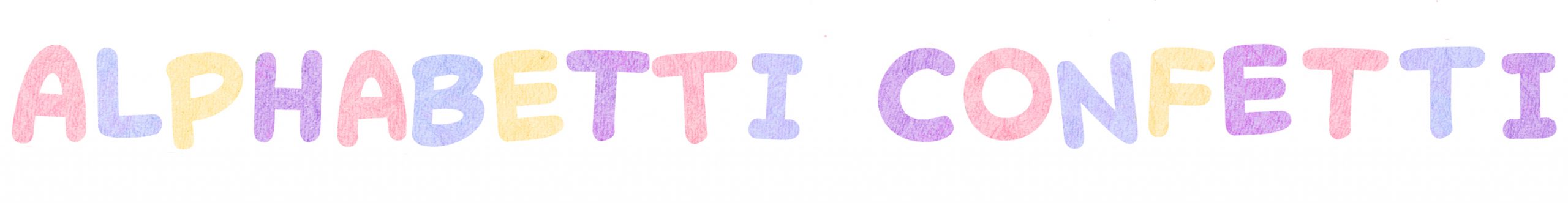 Alphabetti Confetti